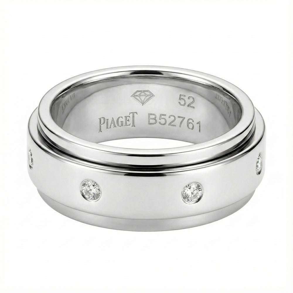 Bague Piaget en Or blanc 18k avec Diamants