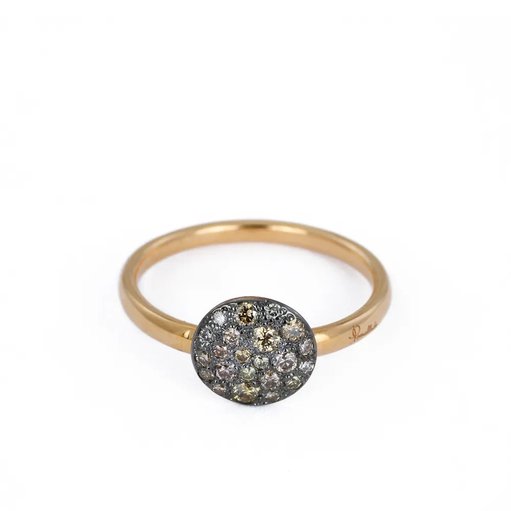 Pomellato "Sabbia" ring in 18k rose gold