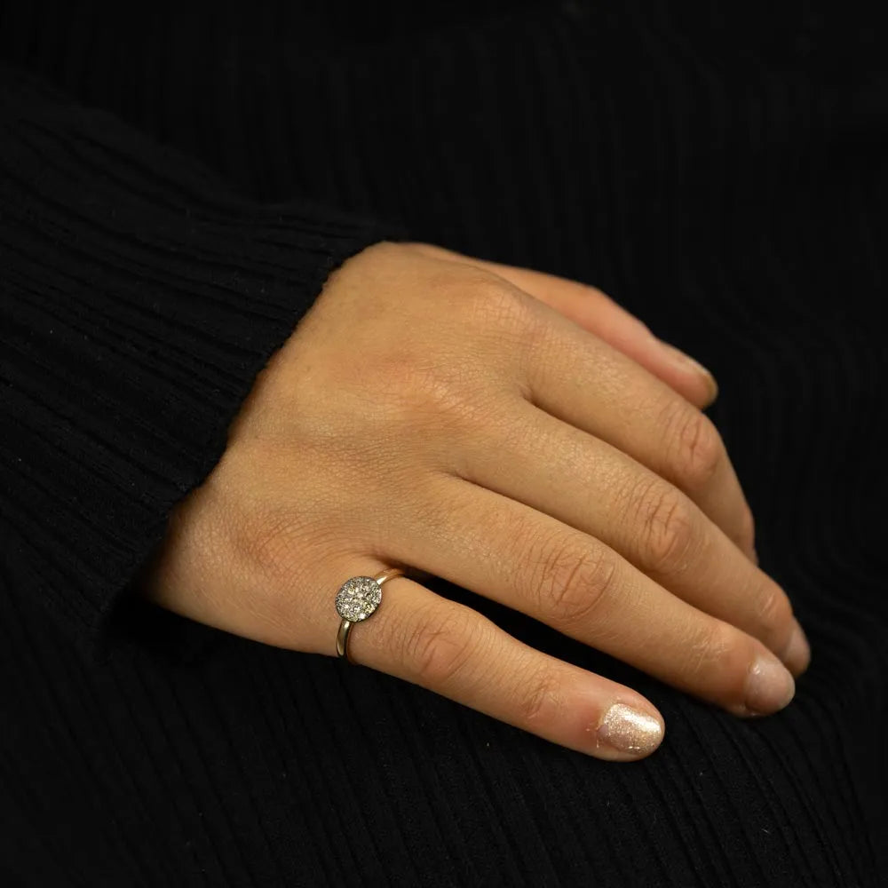 Pomellato "Sabbia" ring in 18k rose gold