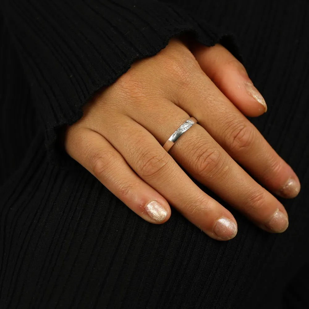 Bague en Argent - Motif "Aile d’ange"
