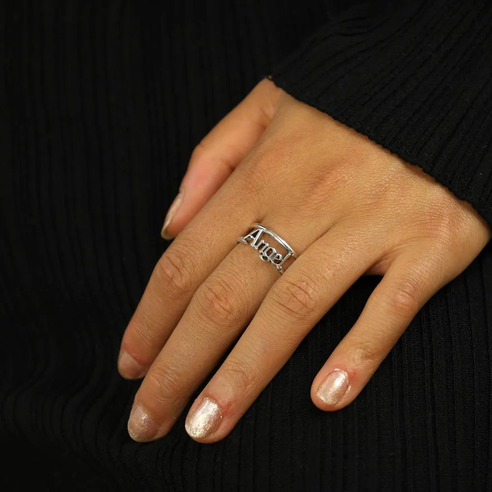 Bague en Argent - Motif "Angel"