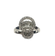 Bague en Argent - Motif "Double cercle"