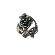 Bague en Argent - Motif "Fleur de Rose"