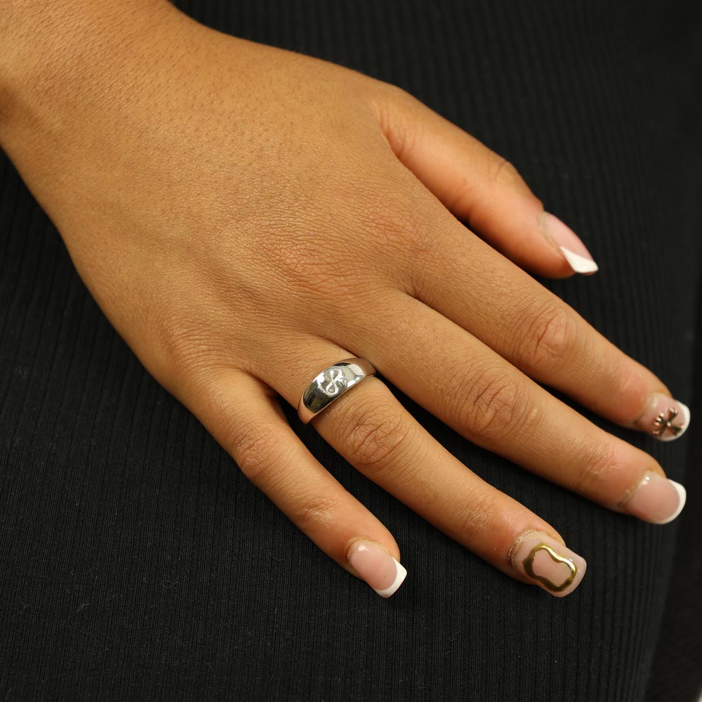 Bague en Argent - Motif "Infinity" - Création Marchand d'Or