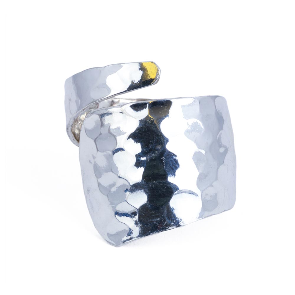 Bague en Argent - Motif "Martelé"