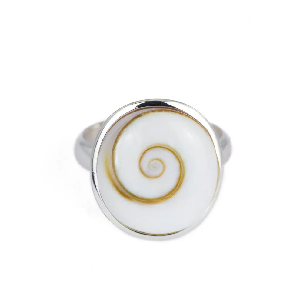Bague en Argent - Motif "Oeil de St-Lucie"