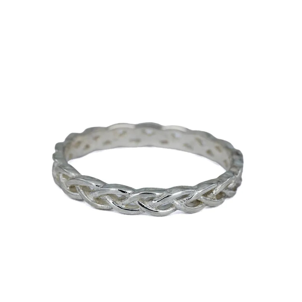 Bague en Argent - Motif "Tressé celtique"