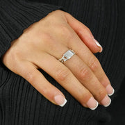 Bague en Argent - Style "Gourmette"