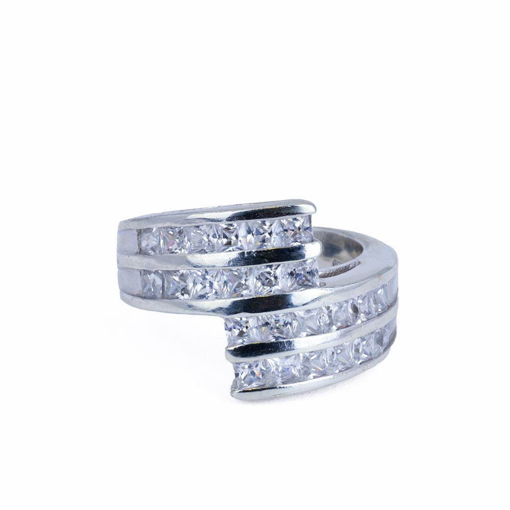 Bague en Argent - Style "Géométrique Contemporain"
