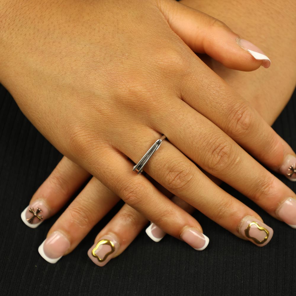 Bague en Argent - Style contemporain - Création Marchand d'Or