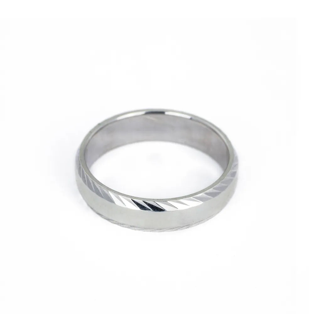 Bague en Argent 925 - Motif guilloché