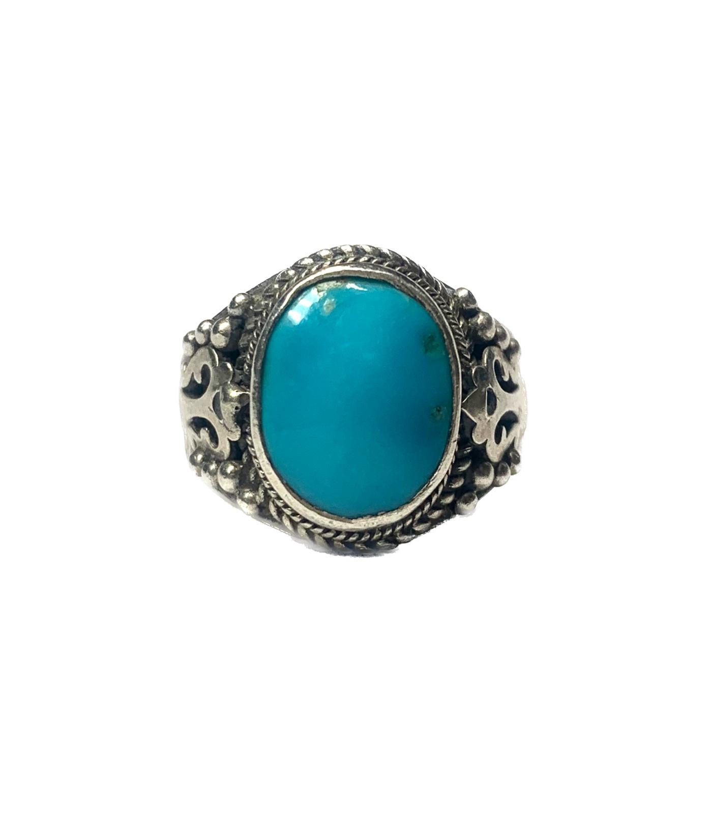 Bague en Argent avec Larimar