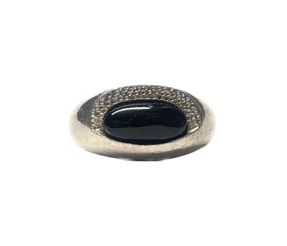 Bague en Argent avec Onyx
