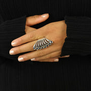 Bague en Argent avec Saphirs