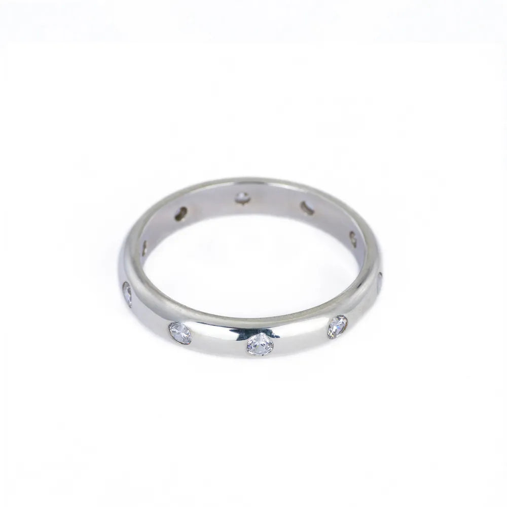 Bague en Argent avec Zirconiums