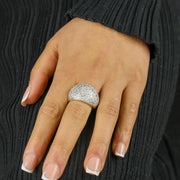 Bague en Argent avec Zirconiums