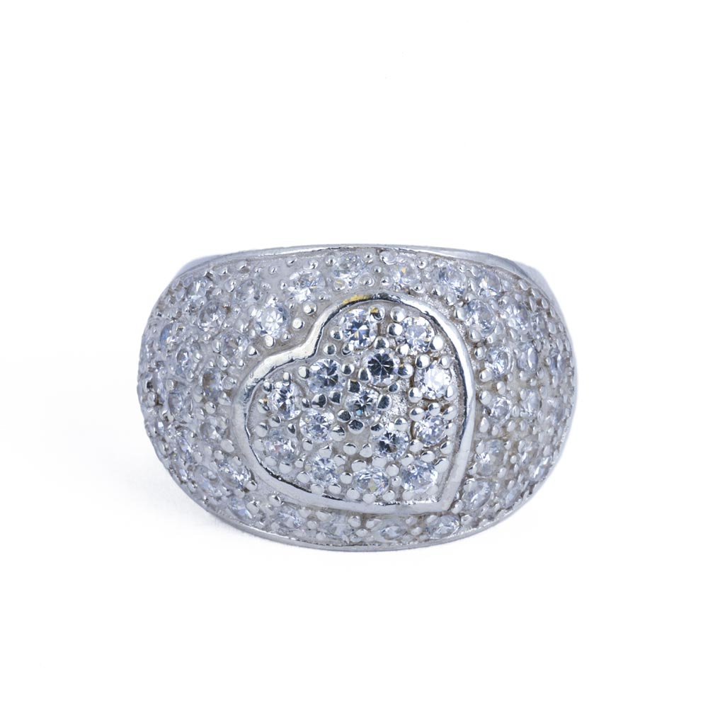 Bague en Argent avec Zirconiums