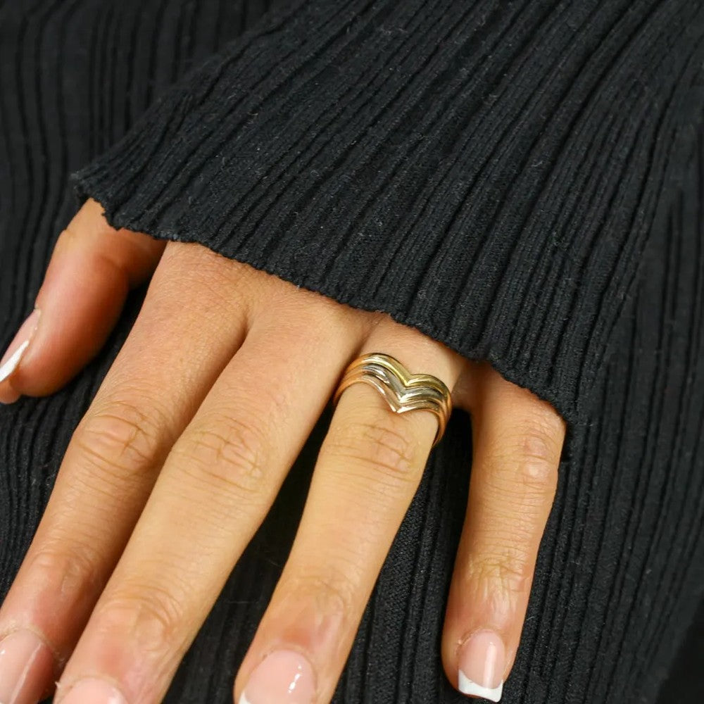 Bague en Or 18k - 3 Ors