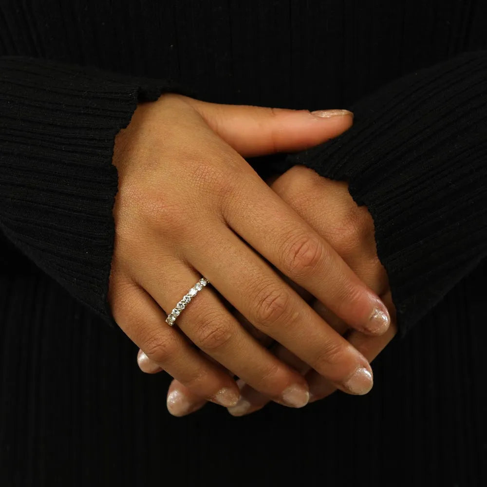 Bague en Or jaune 18k avec Diamants