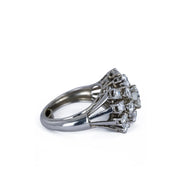 Bague en Platine avec Diamants