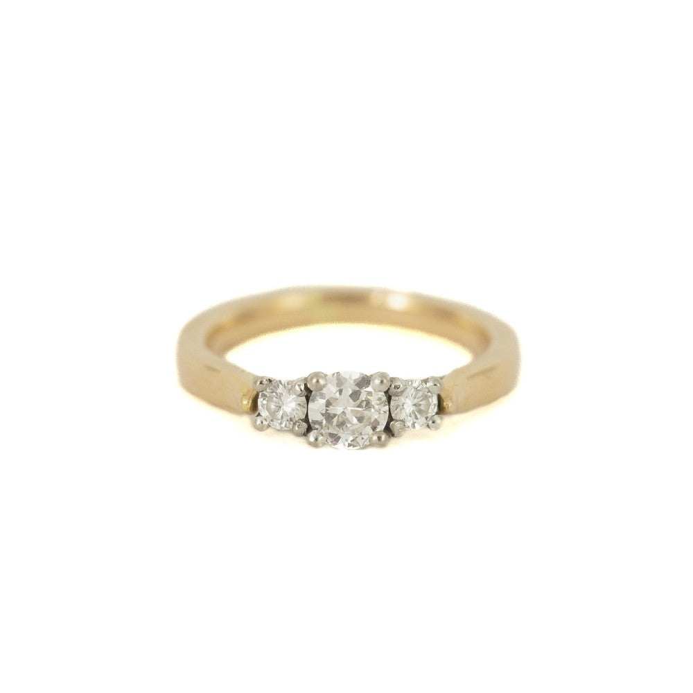 18k Rose Gold Diamond Ring