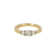 18k Rose Gold Diamond Ring