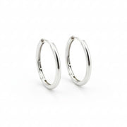 Boucles d'oreilles "SENTO" en Argent - Style créoles