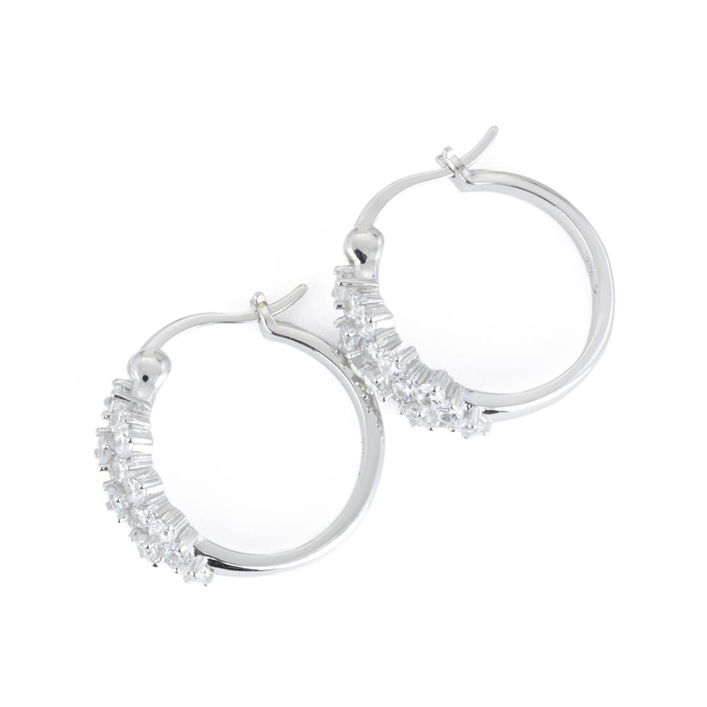 Boucles d'oreilles argent neuves