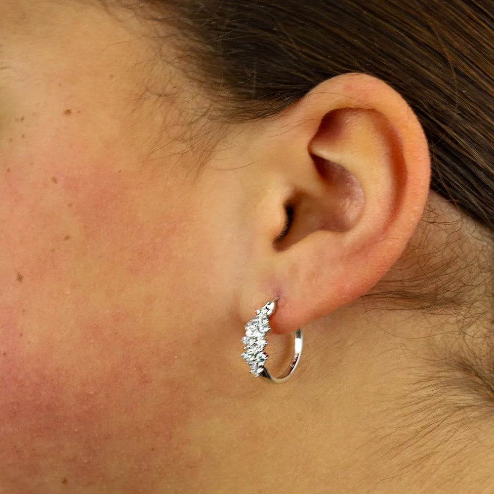 Boucles d'oreilles argent neuves