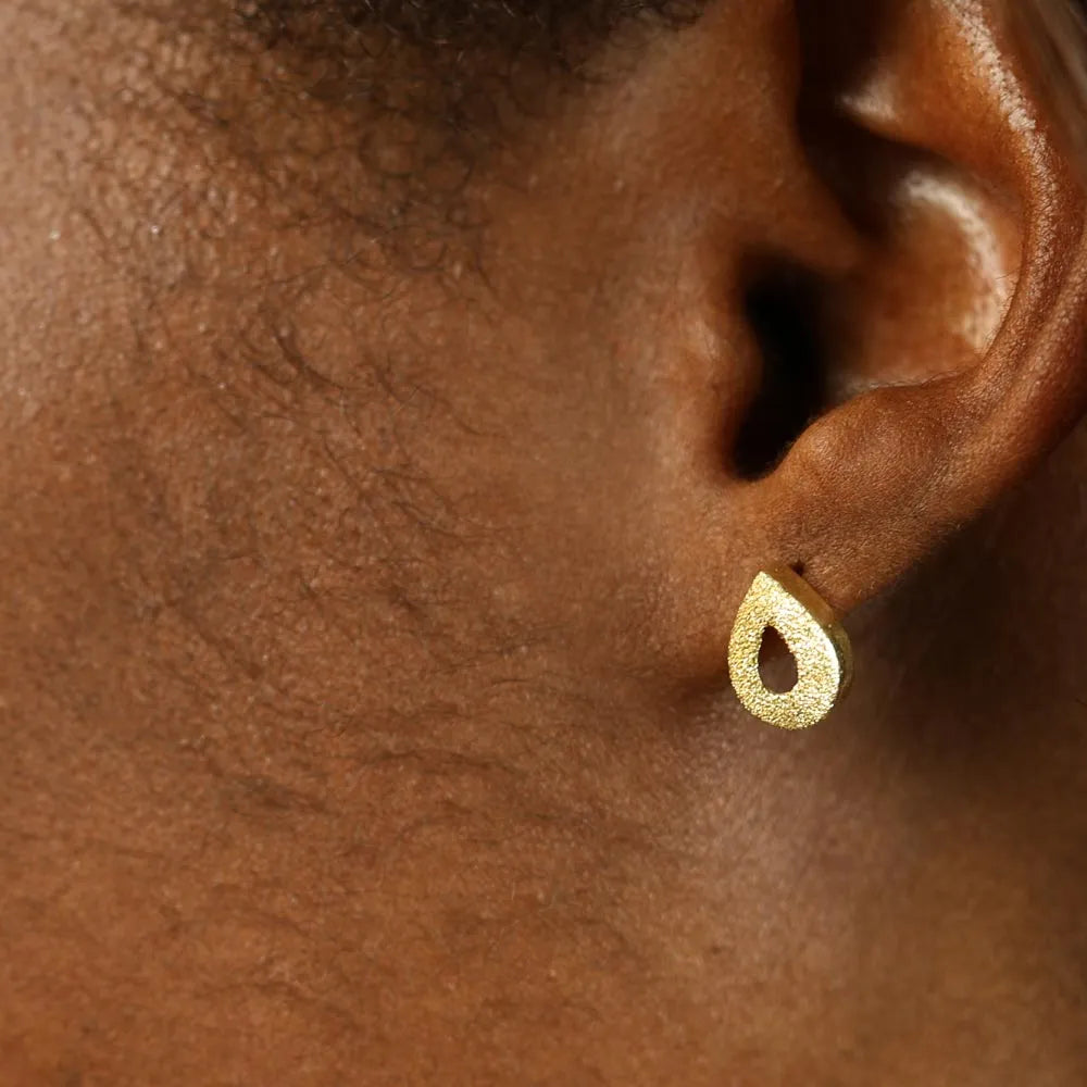 Boucles d'oreilles en Or jaune 18k