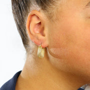 Boucles d'oreilles en Or jaune 18k