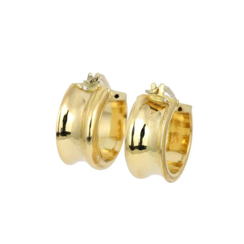 Boucles d'oreilles en Or jaune 18k