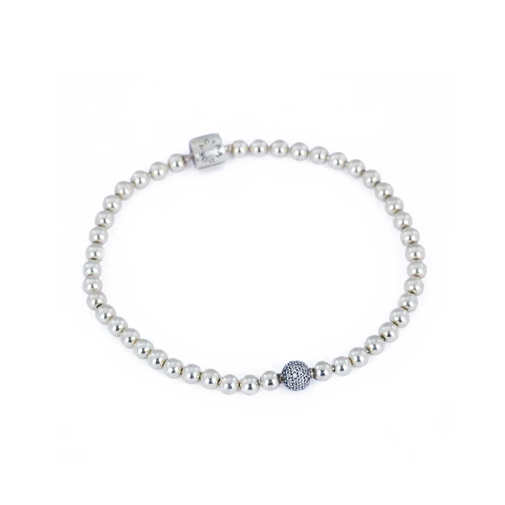 Bracelet en Argent - Maille Boule