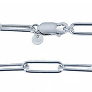 Bracelet en Argent - Maille Cheval