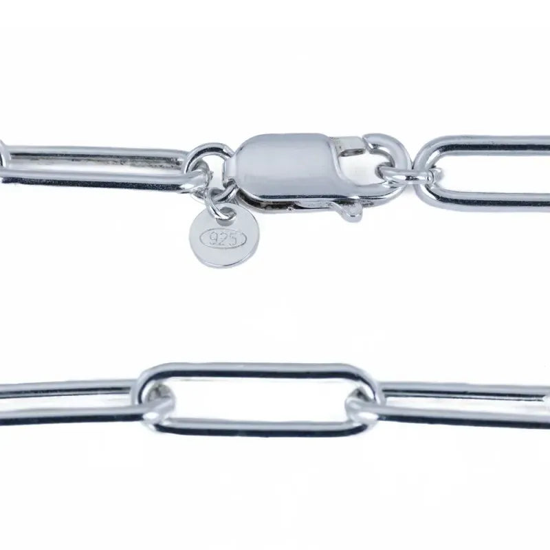 Bracelet en Argent - Maille Cheval