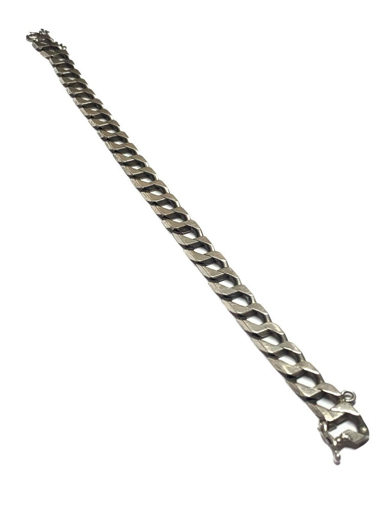 Bracelet en Argent - Maille Cubaine