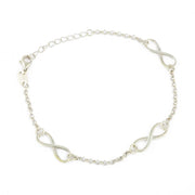 Bracelet en Argent - Maille Infini