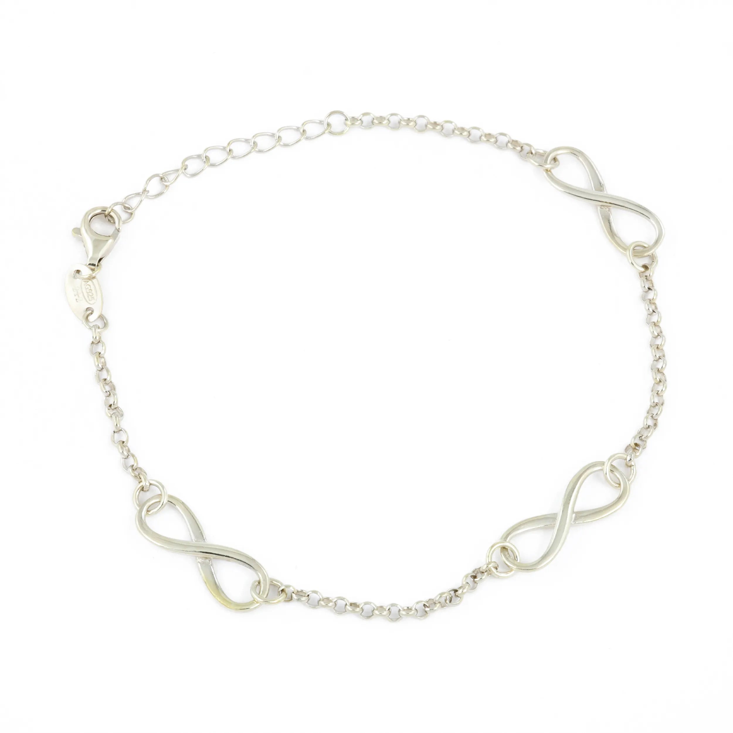 Bracelet en Argent - Maille Infini