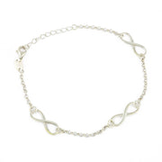 Bracelet en Argent - Maille Infini