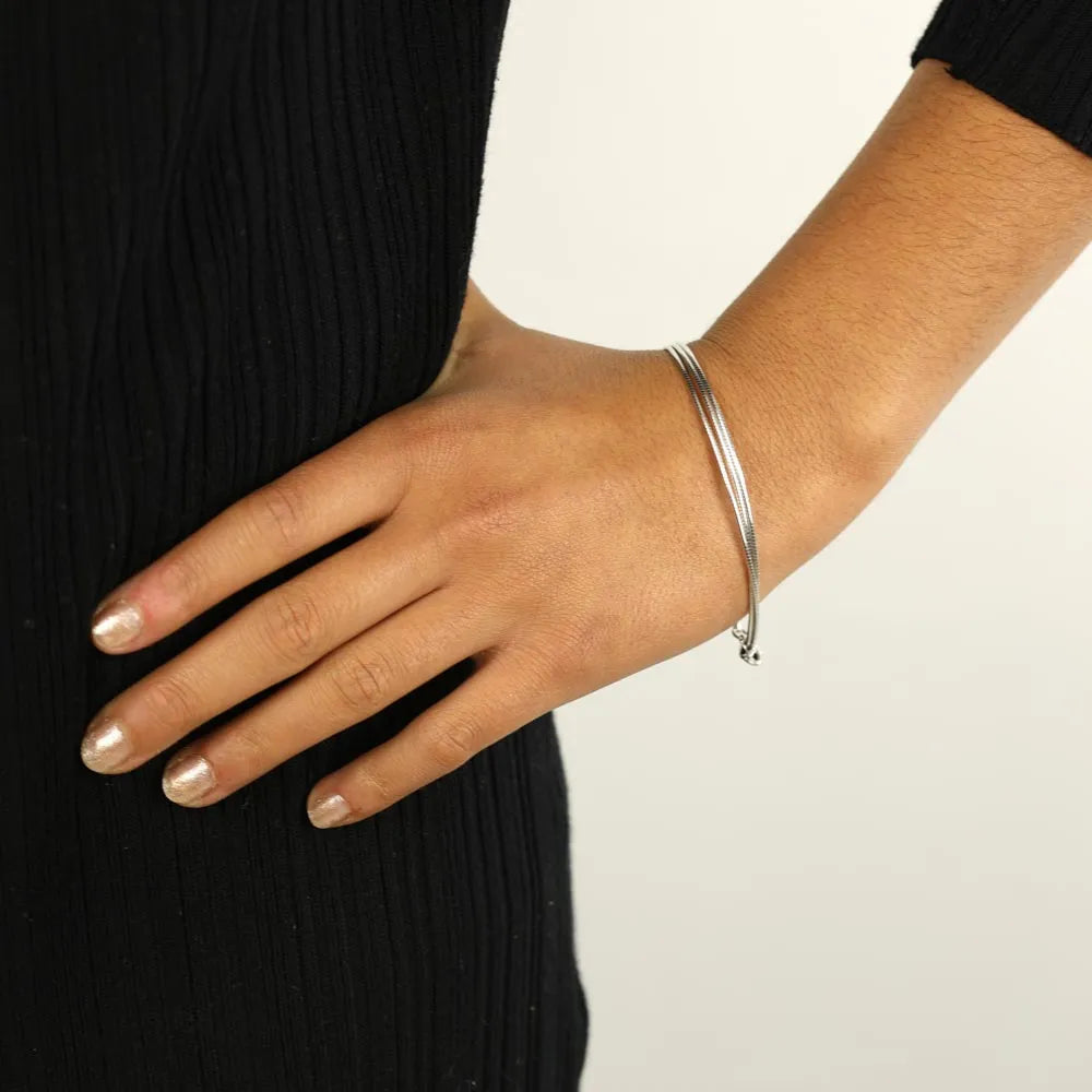 Snake chain bracelets