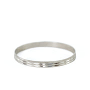 Bracelet en Argent - Style "Esclave" (71 mm diam)