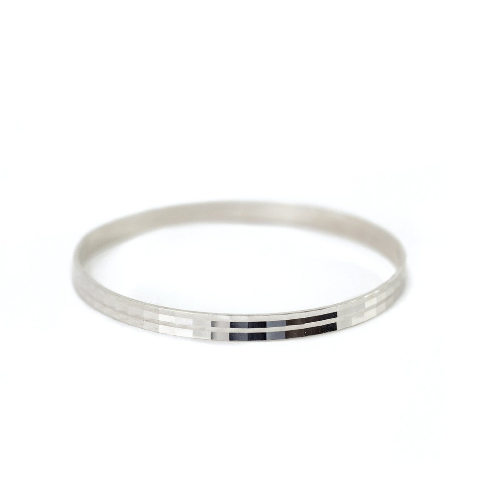 Bracelet en Argent - Style "Esclave" (72 mm diam)