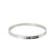 Bracelet en Argent - Style "Esclave" (72 mm diam)