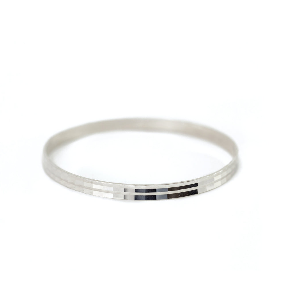 Bracelet en Argent - Style "Esclave" (72 mm diam)