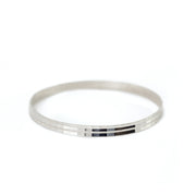 Bracelet en Argent - Style "Esclave" (72 mm diam)