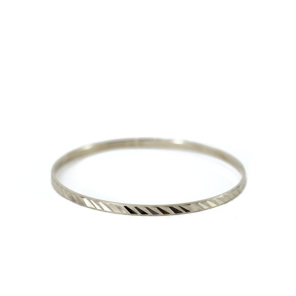 Bracelet en Argent - Style "Esclave" (72 mm diam)