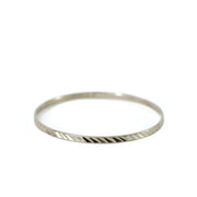 Bracelet en Argent - Style "Esclave" (72 mm diam)