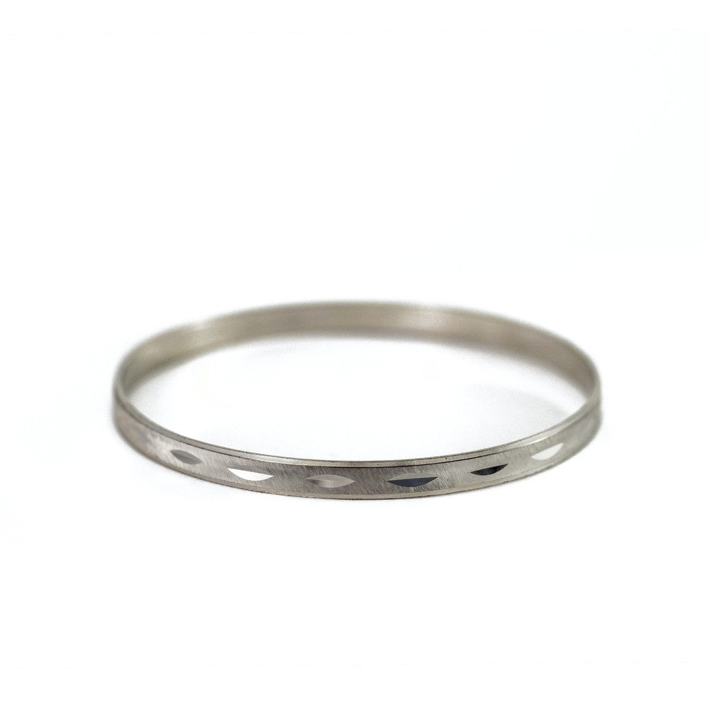 Bracelet en Argent 800 - Style "Esclave" (72 mm diam)