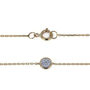 8k White Gold Bracelet with Diamonds
