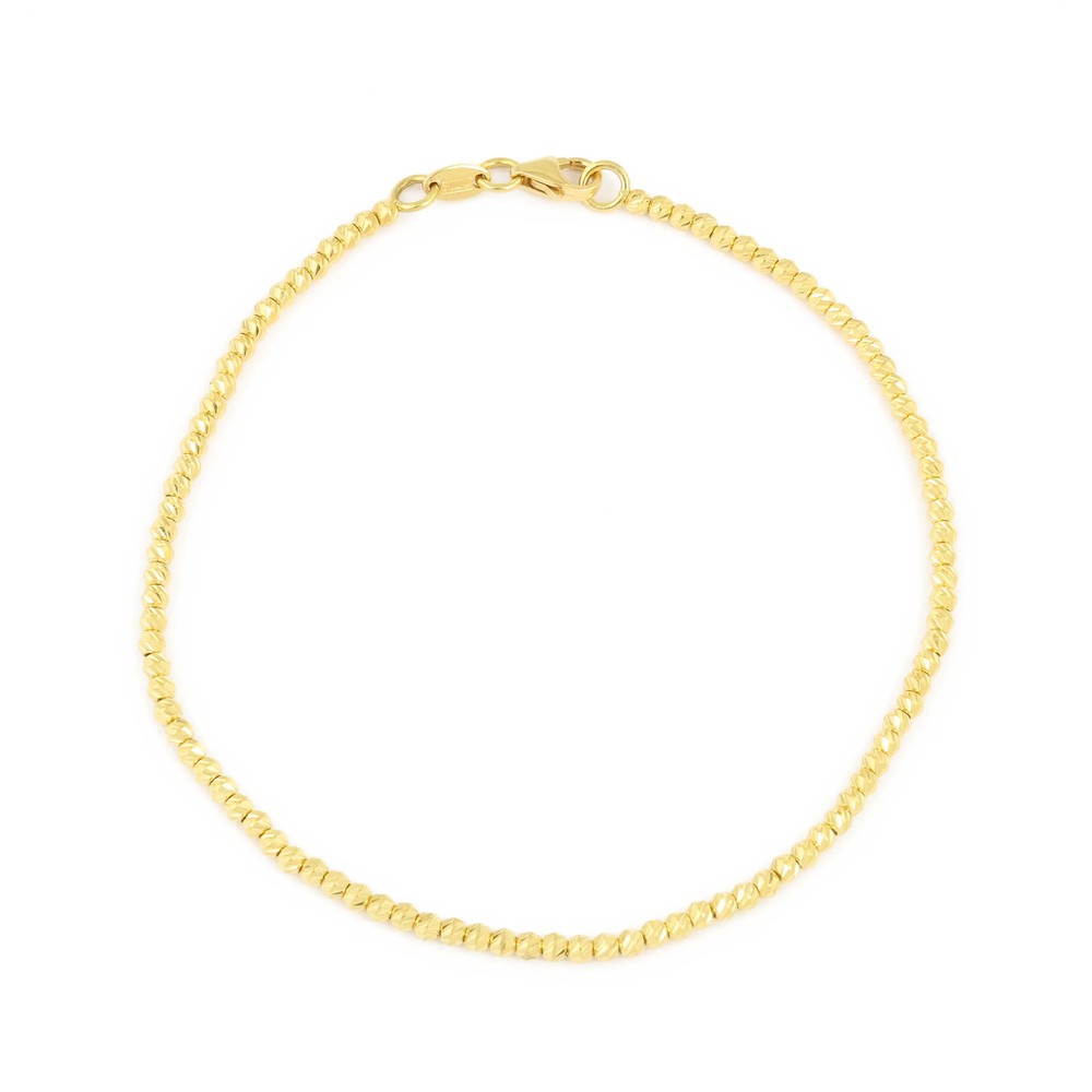 Bracelet en Or jaune 18k - Maille Vénitienne